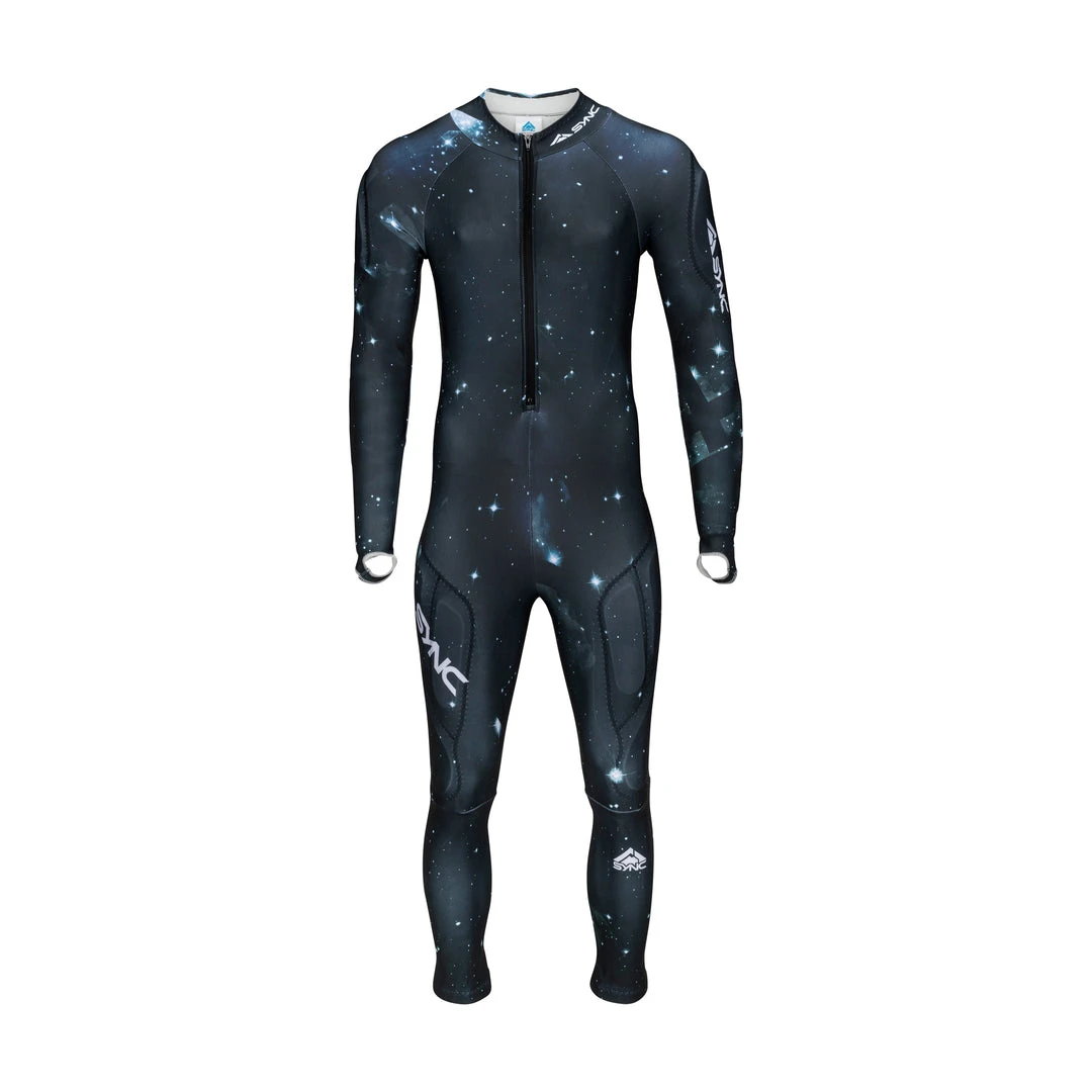 SYNC Performance Stellar Adult Race Suit - Black 1 SYNC Performance Stellar Adult Race Suit - Black