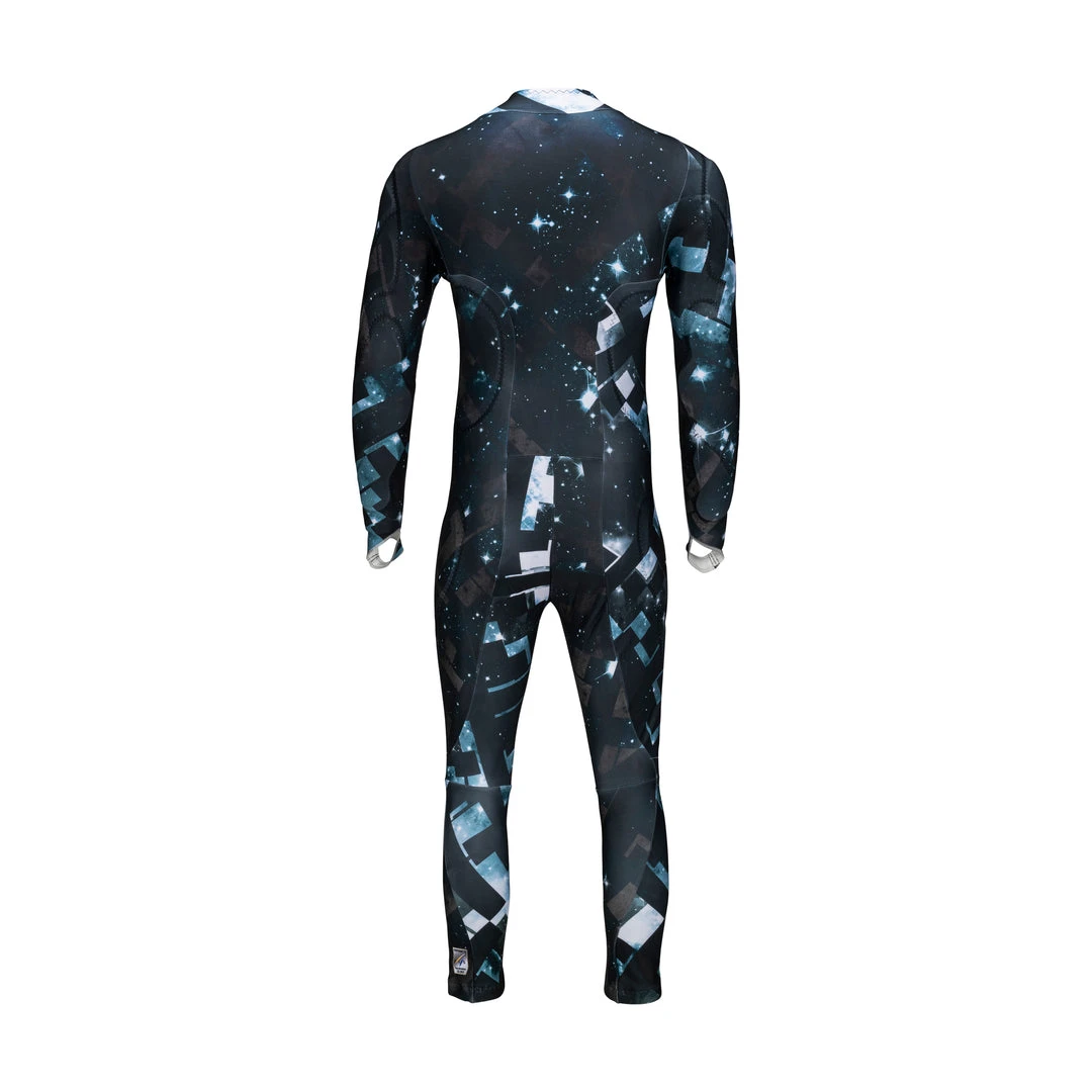 SYNC Performance Ski Race Suits Stellar Adult Race Suit - Black/Turquoise 3 SYNC Performance Ski Race Suits Stellar Adult Race Suit - Black/Turquoise