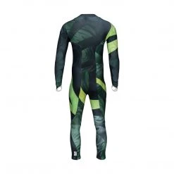 SYNC Performance Ski Race Suits Tiger Adult Race Suit - Green