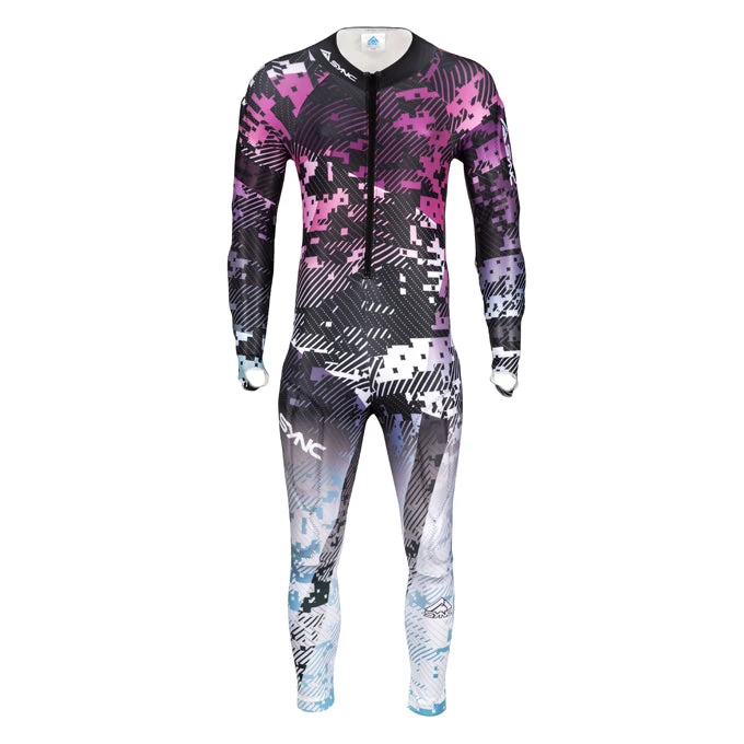 SYNC Performance Kellen Adult Race Suit - White 1 SYNC Performance Kellen Adult Race Suit - White