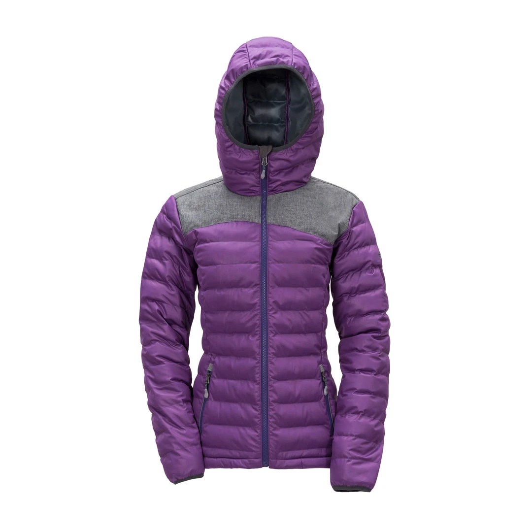SYNC Performance Women's Stretch Puffy Jacket - Purple Heart 1 SYNC Performance Women's Stretch Puffy Jacket - Purple Heart